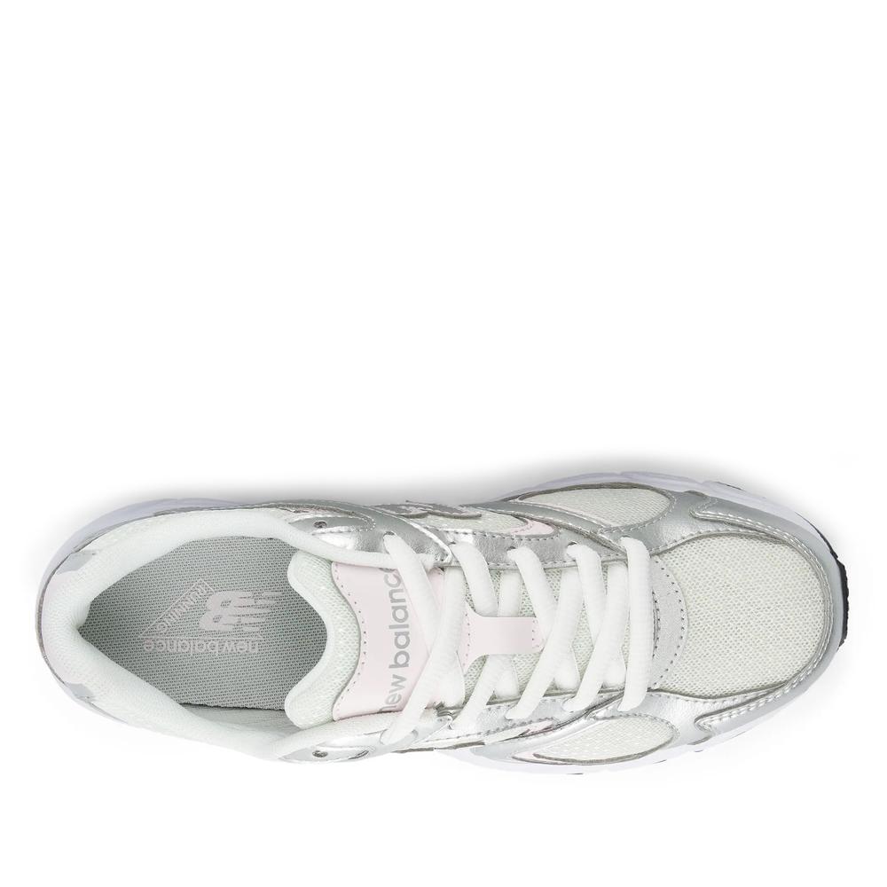 Buty młodzieżowe New Balance G4085Y8 - srebrne