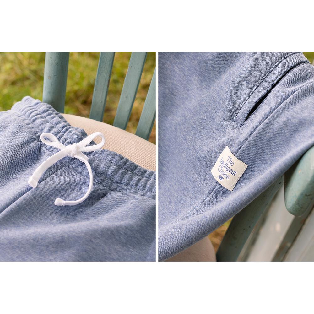Spodnie dresowe New Balance WP21554NHR - niebieskie