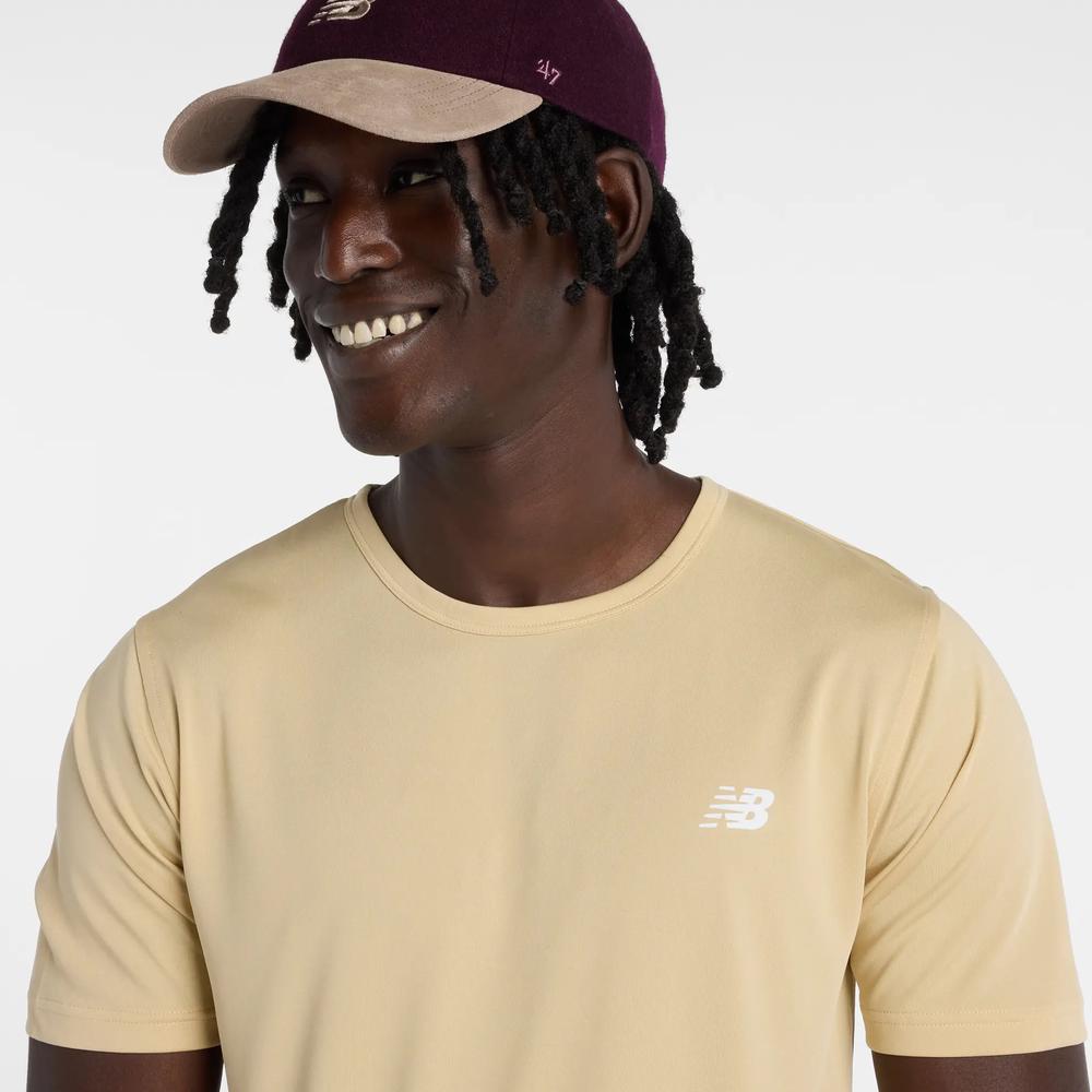 Koszulka męska New Balance MT61O0U4ABC - żółta