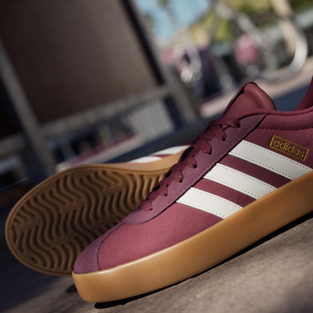Buty unisex adidas Sportswear VL Court 3.0 IH4039 - bordowe