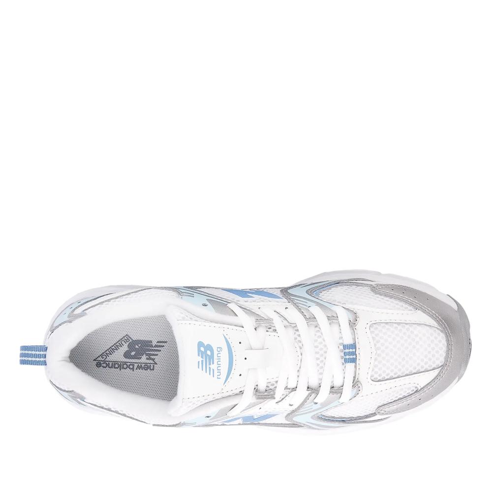 Buty młodzieżowe New Balance GR530ED - białe