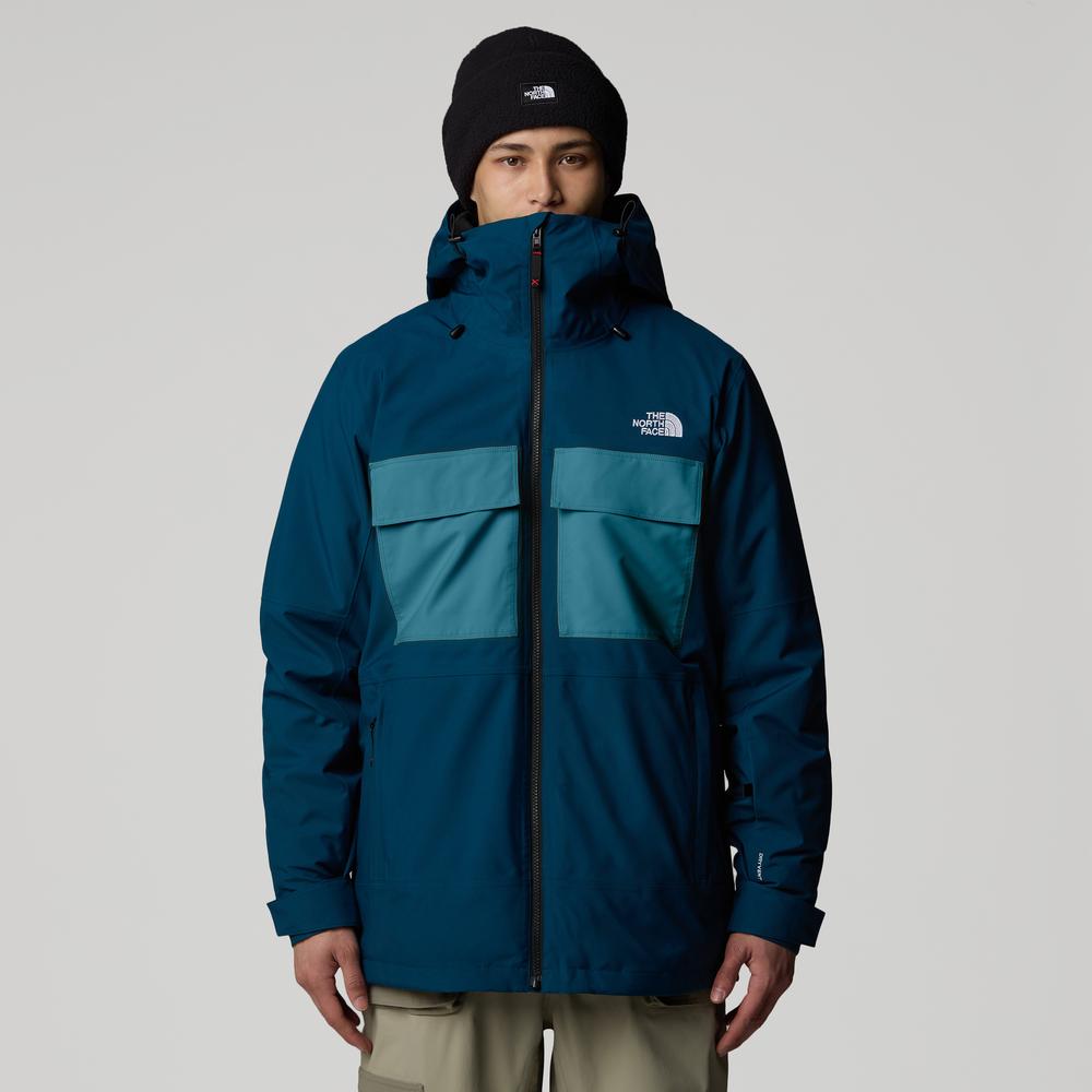 Kurtka The North Face 3 w 1 Fourbarrel Triclimate 0A7WYF4OJ1 - niebieska