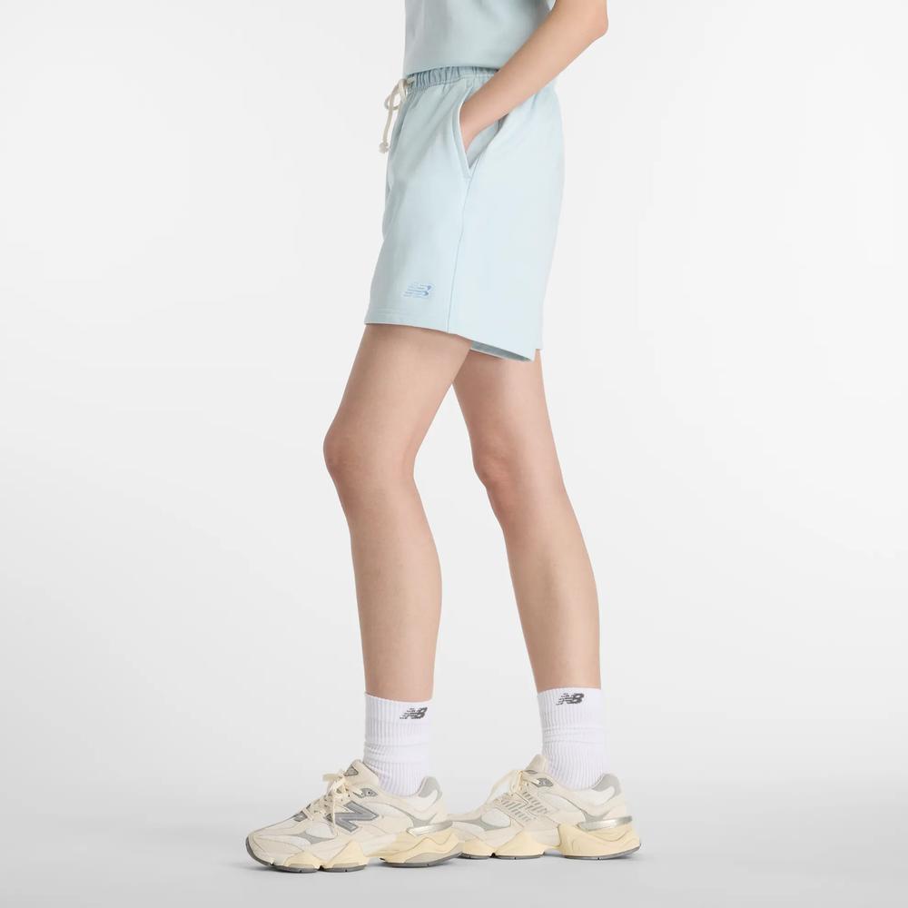 Spodenki damskie New Balance WS41508FRL - niebieskie