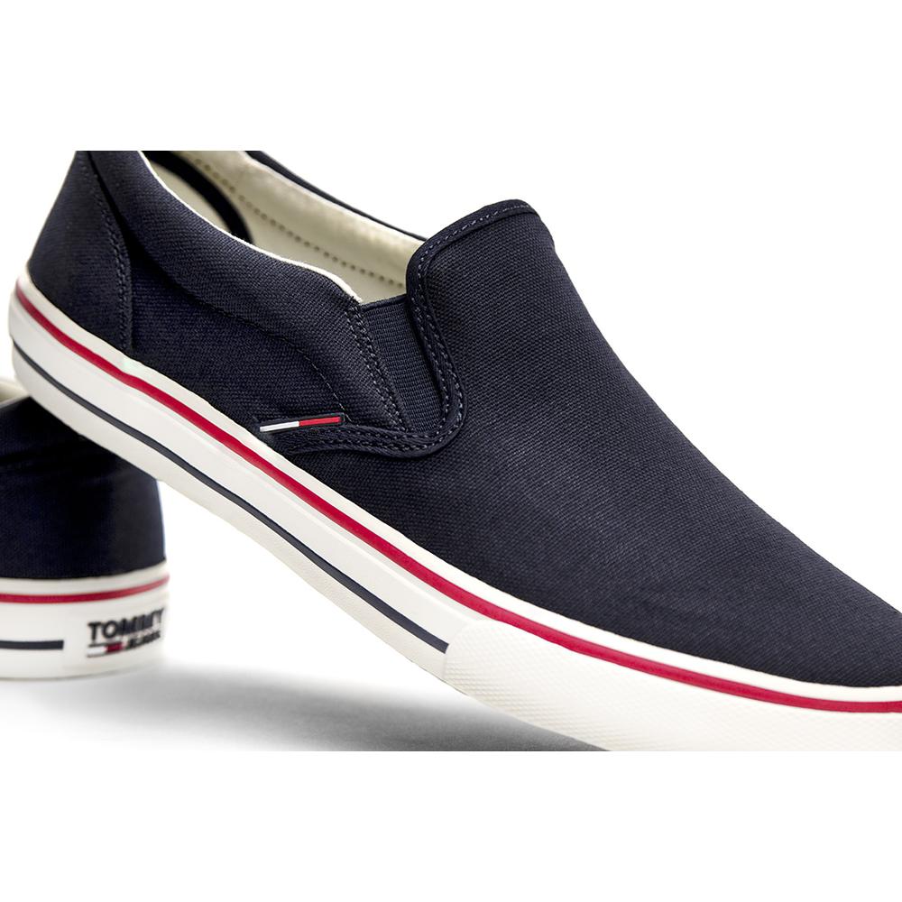 TOMMY HILFIGER TOMMY JEANS TEXTILE SLIP ON > EM0EM00002-006