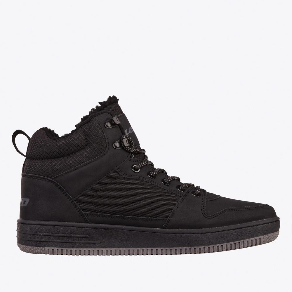 Buty unisex Lotto Prehna Fur 2400380U-1111 - czarne