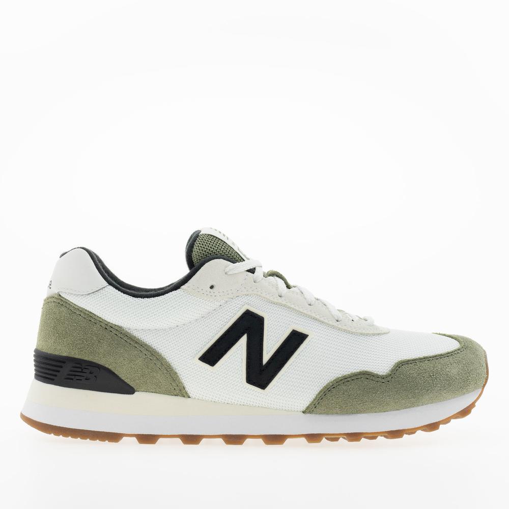 Buty męskie New Balance ML515TOV - biało-zielone