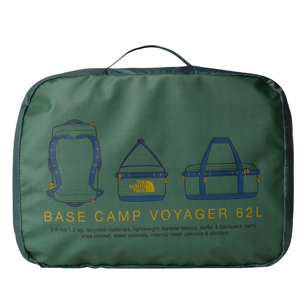 Torba The North Face Base Camp Voyager 62L 0A52S3A721 - zielona