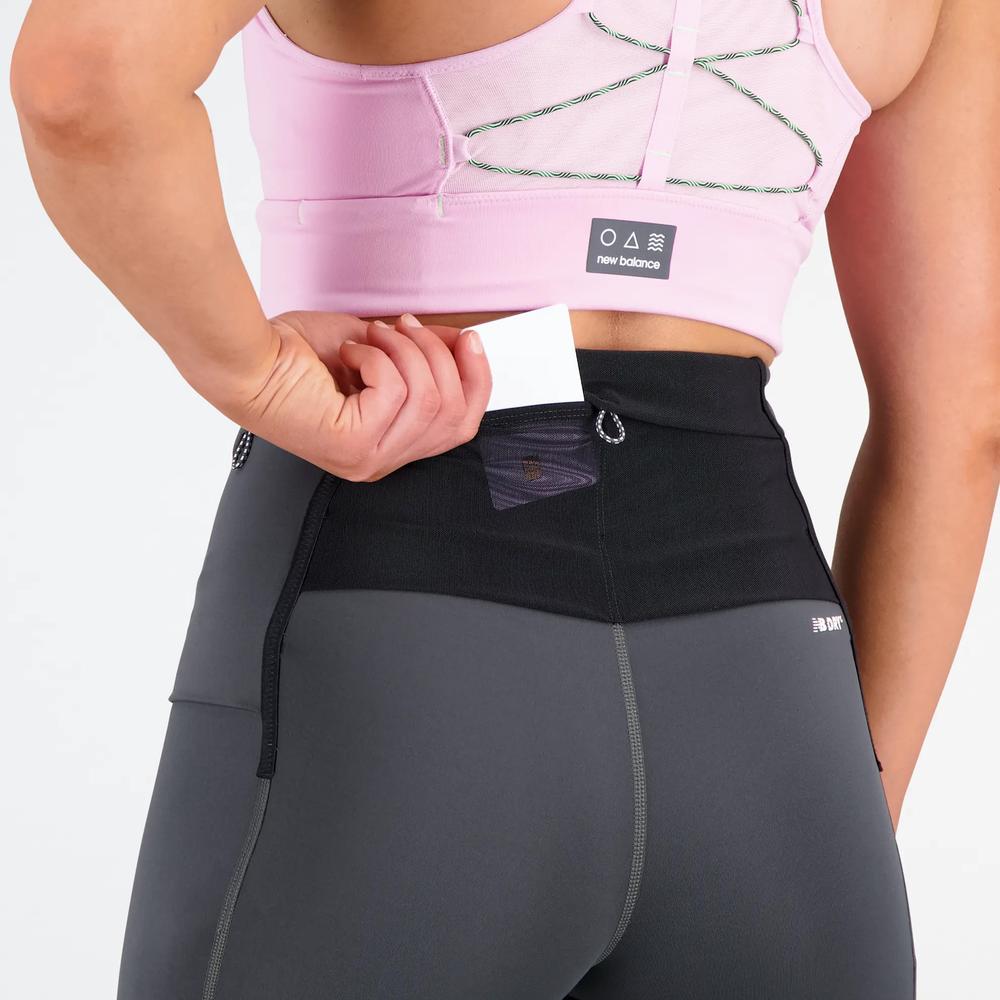 Legginsy New Balance WP31275ACK - czarne