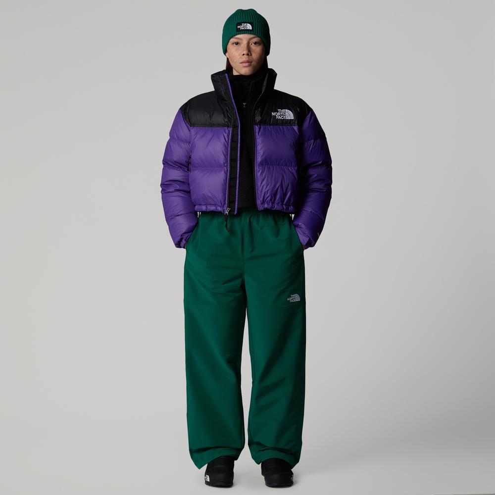 Kurtka The North Face Nuptse Short Jacket 0A5GGES961 - fioletowo-czarna