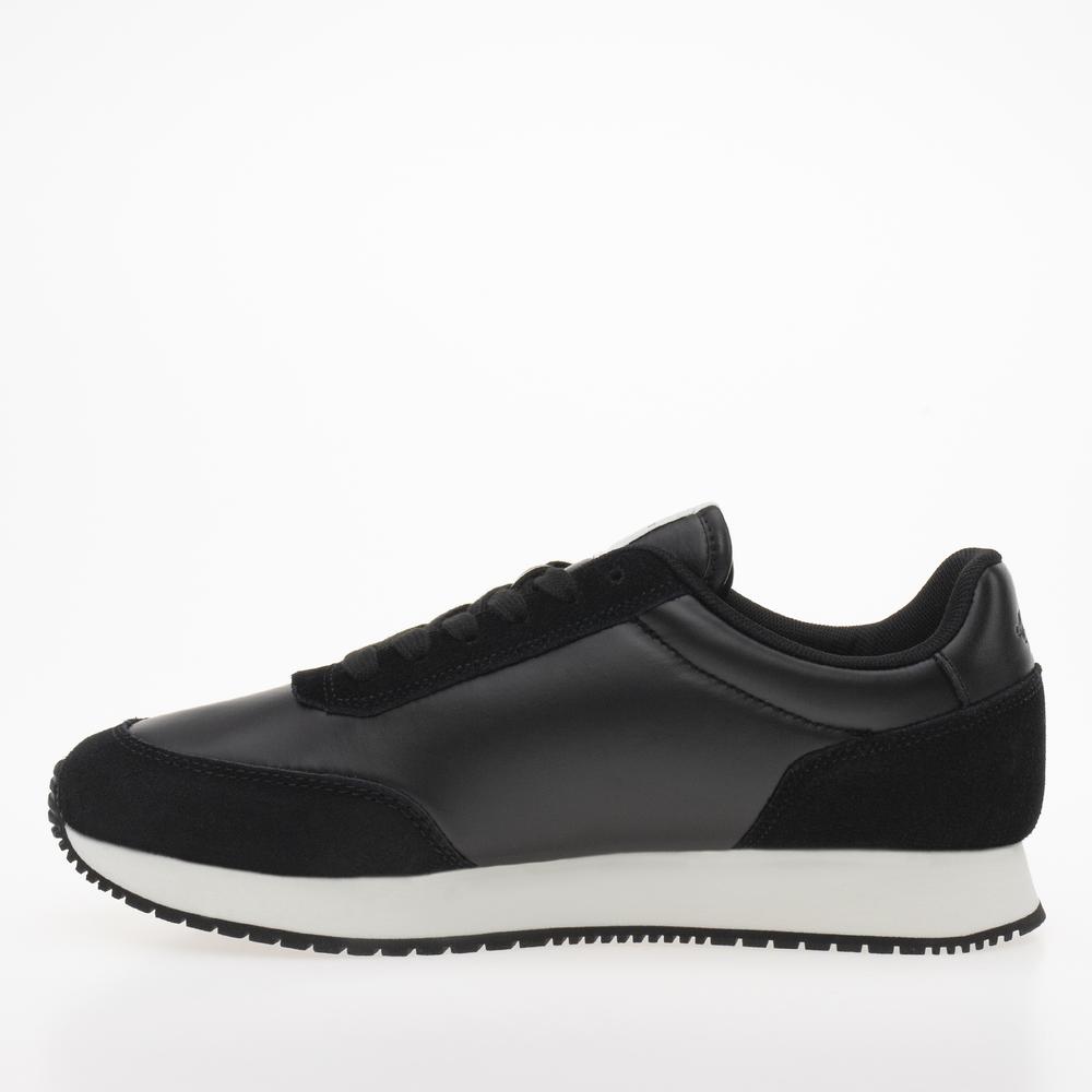 Buty Calvin Klein Retro Runner Low Laceup NY Pearl YW0YW01056-BEH - czarne