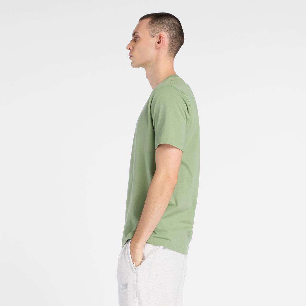 Koszulka męska New Balance MT61C48BAAR - zielona