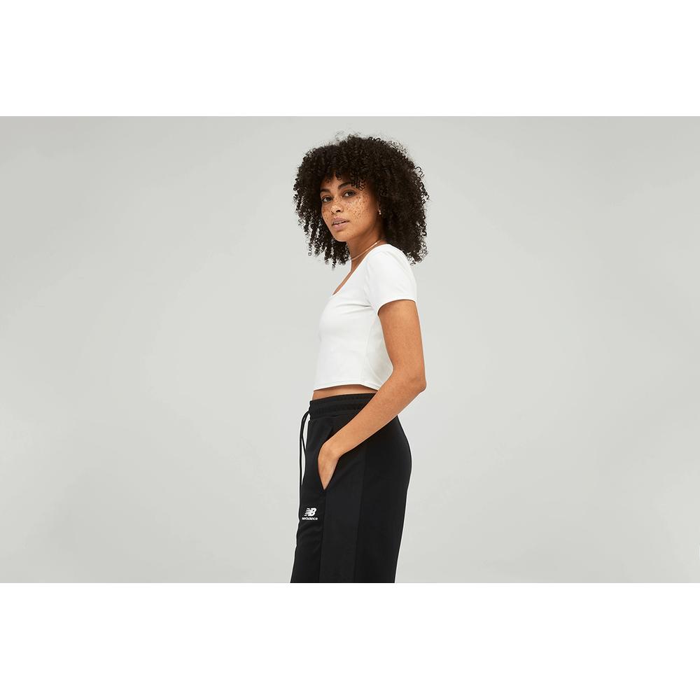 Koszulka New Balance WT21502SST - kremowa
