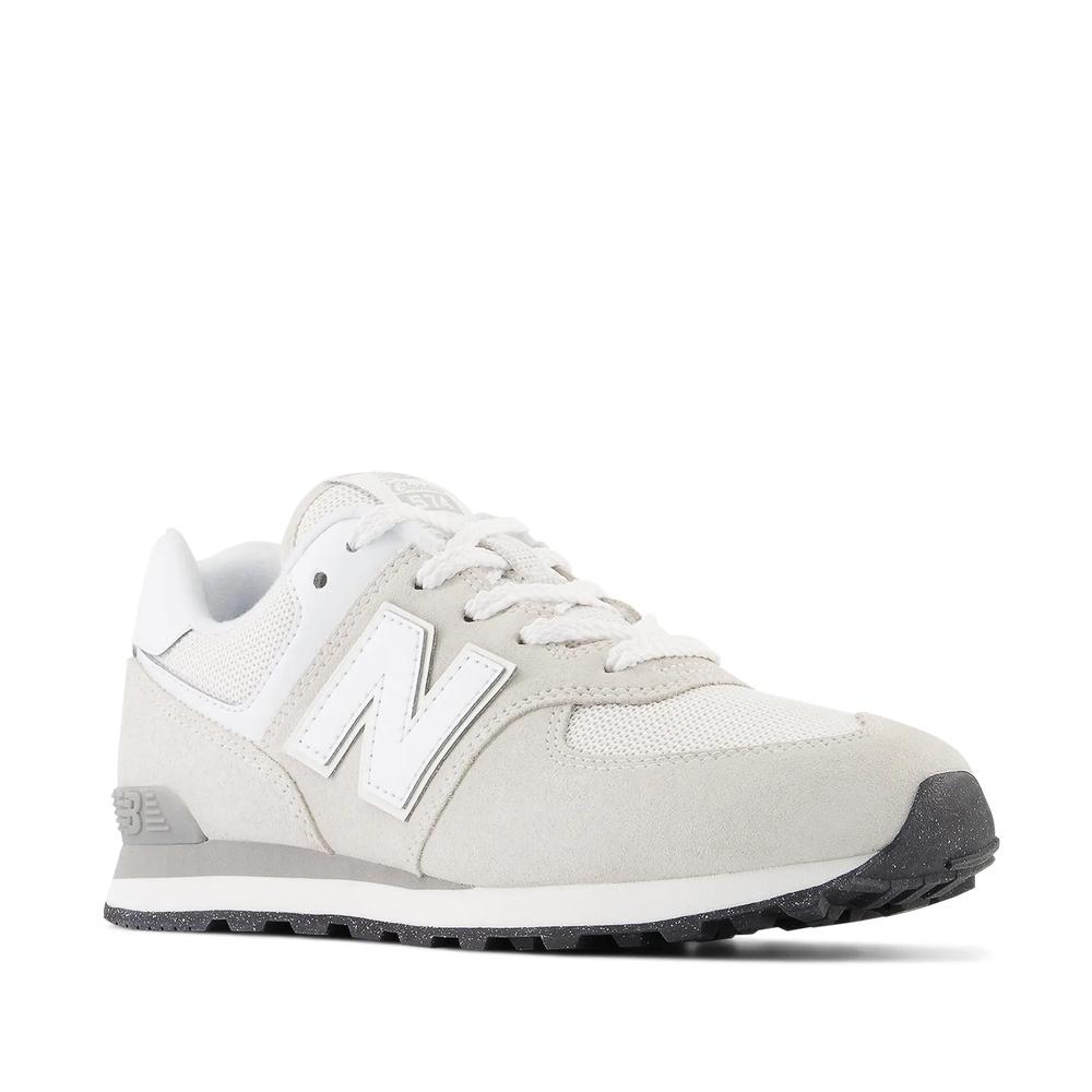 Buty młodzieżowe New Balance GC574EVW - beżowe