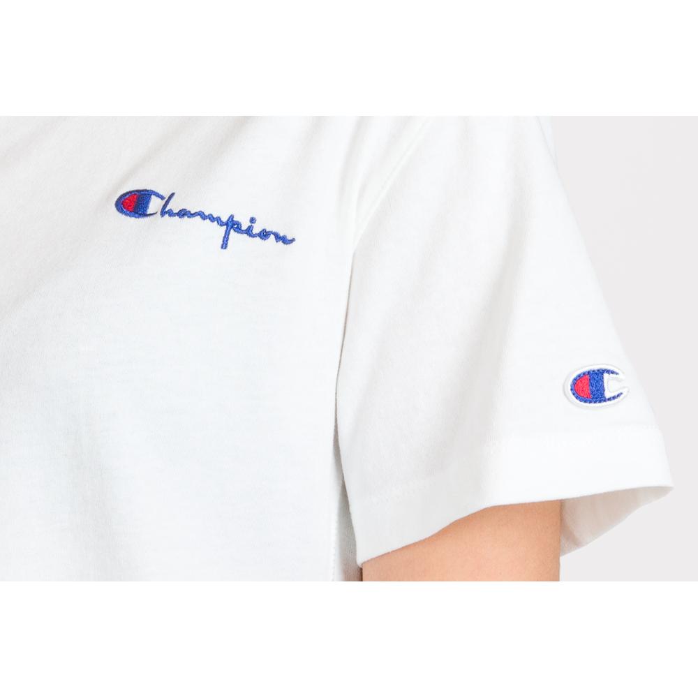 Champion Small Script Logo Crew Neck > 112195-WW001