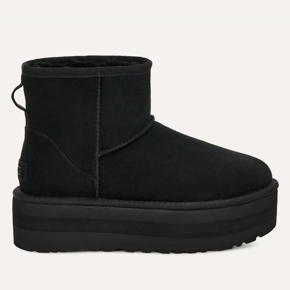 Buty damskie UGG Classic Mini Platform 1134991-BLK - czarne