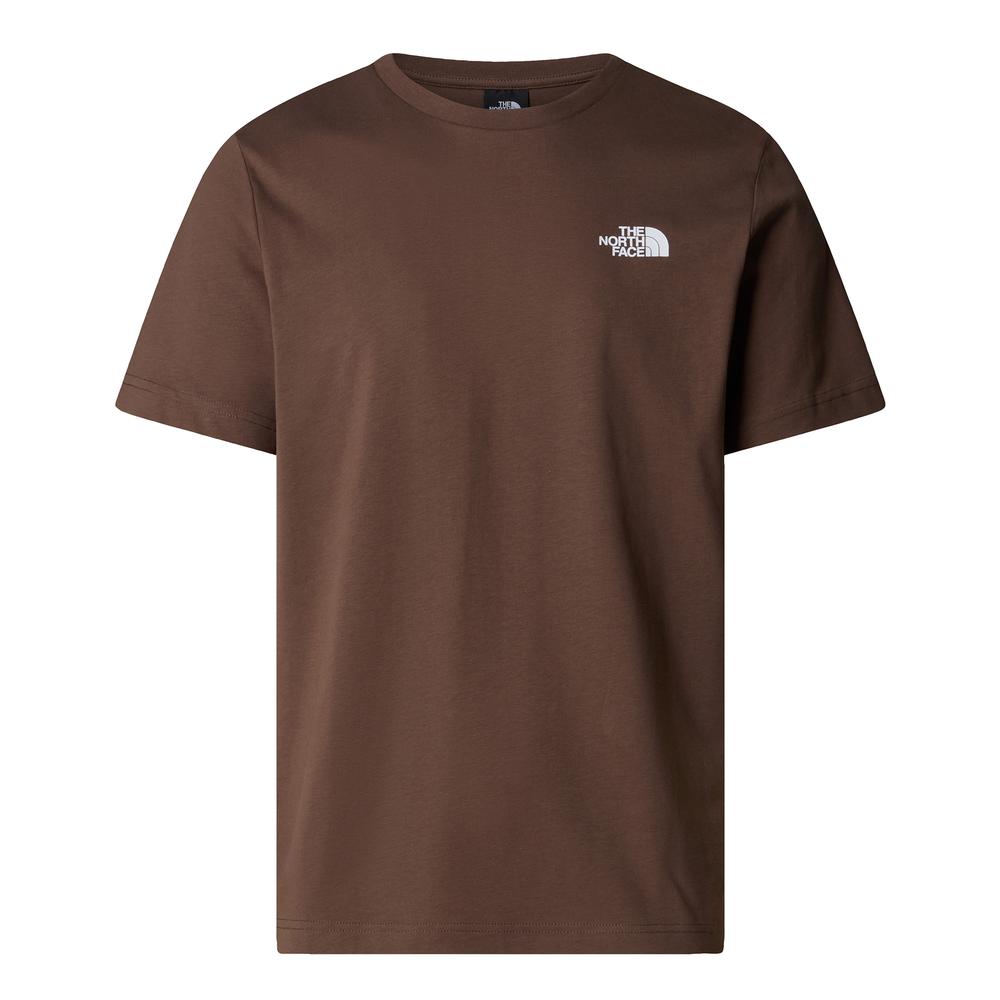 Koszulka The North Face Redbox 0A87NP5EX1 - brązowe