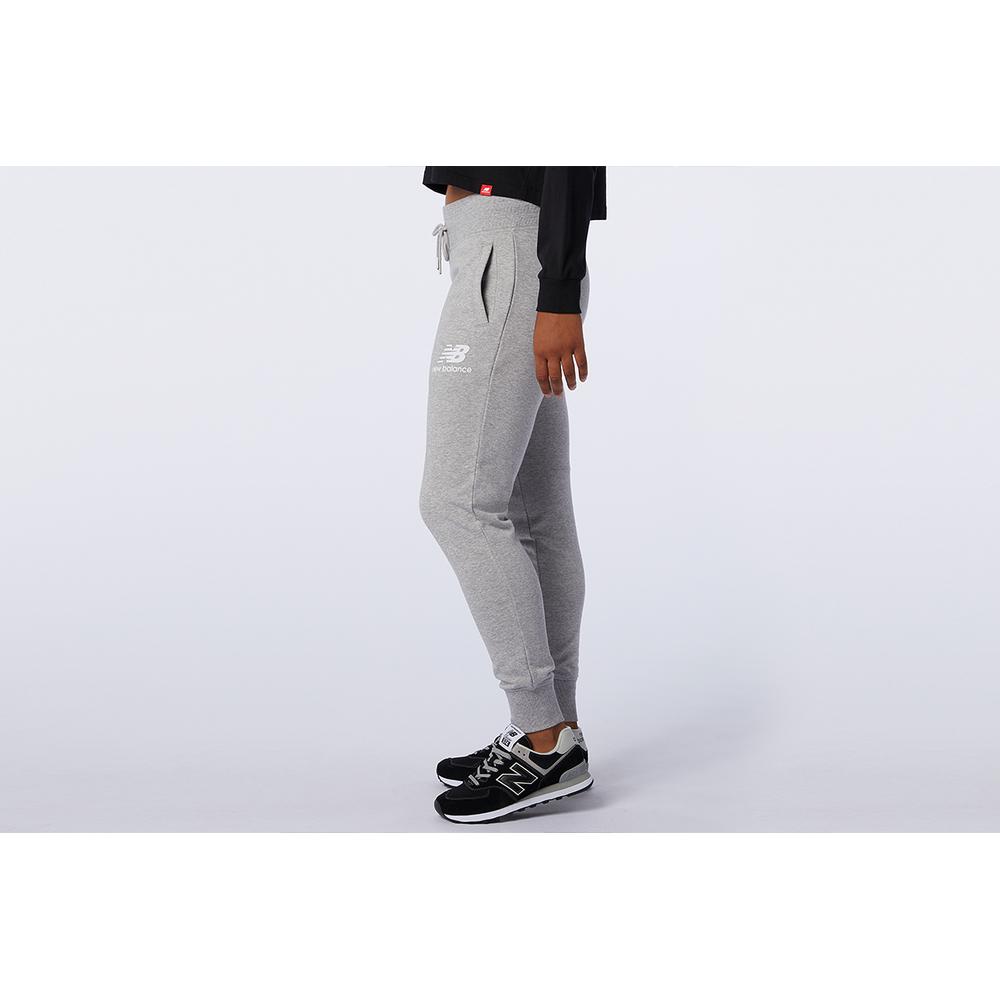 Spodnie dresowe New Balance WP03530AG - szare