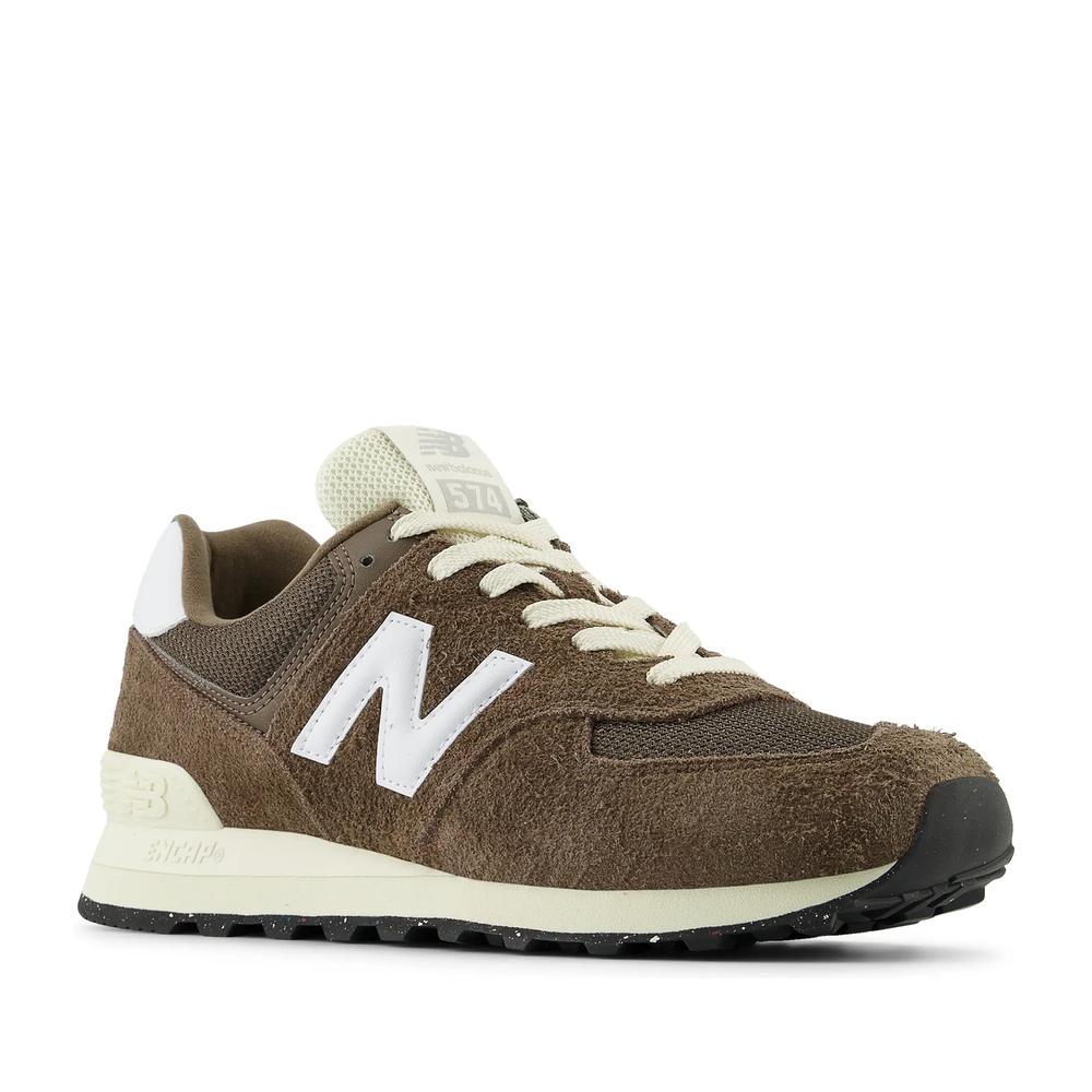 Buty New Balance U574RBI - brązowe