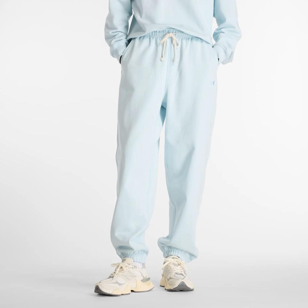 Spodnie damskie New Balance WP41513FRL - niebieskie