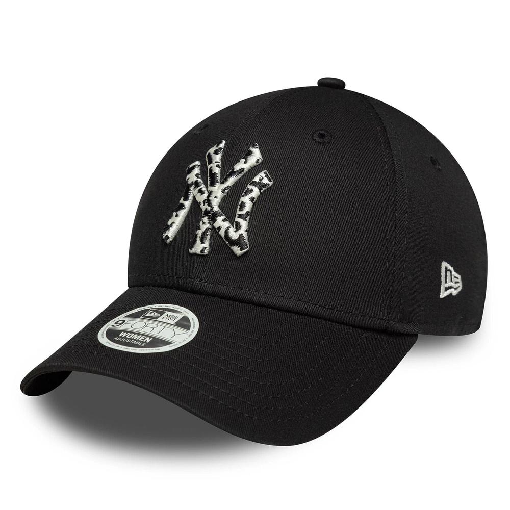 Czapka damska New Era New York Yankees MLB Animal Infill 9FORTY 60771746 - czarna