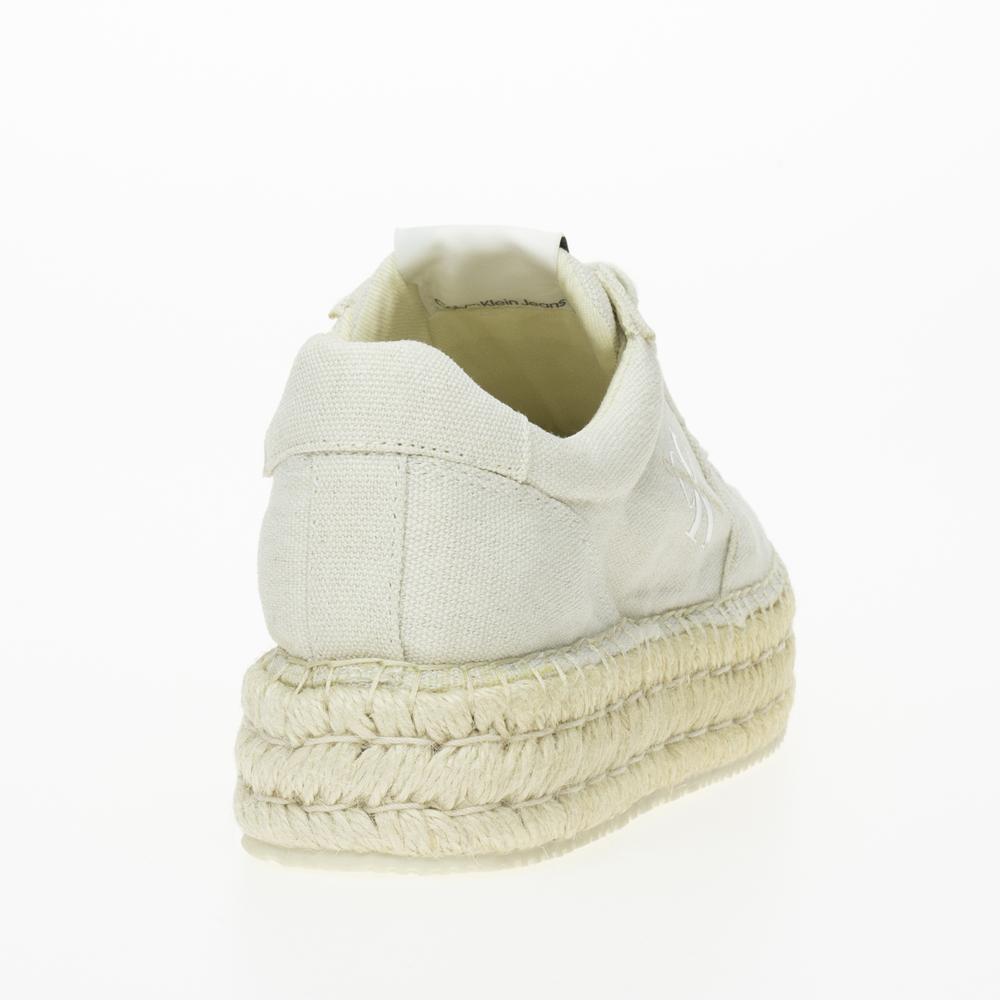 Buty Calvin Klein Espadrille Sneakers CS BTW YW0YW01437-0F9 - beżowe