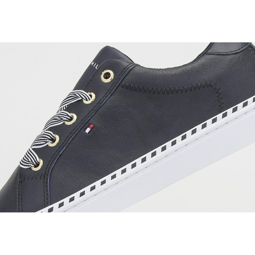 TOMMY HILFIGER NAUTICAL LACE UP SNEAKER > FW0FW04689-DW5