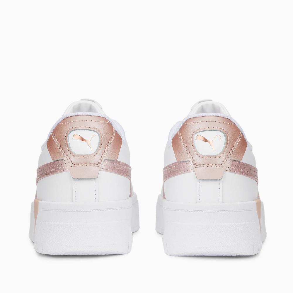 Buty Puma Cali Dream Shiny Pack 38607301 - białe