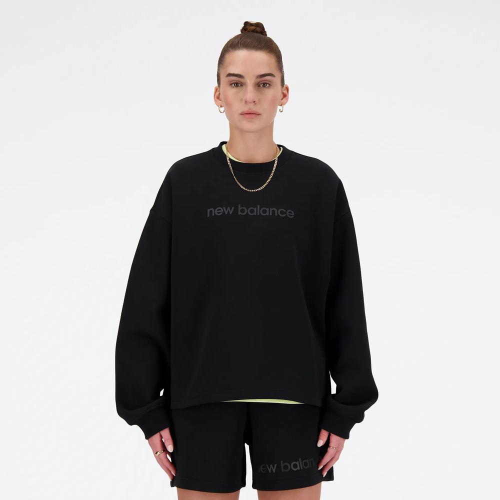 Bluza New Balance WT41556BK - czarna