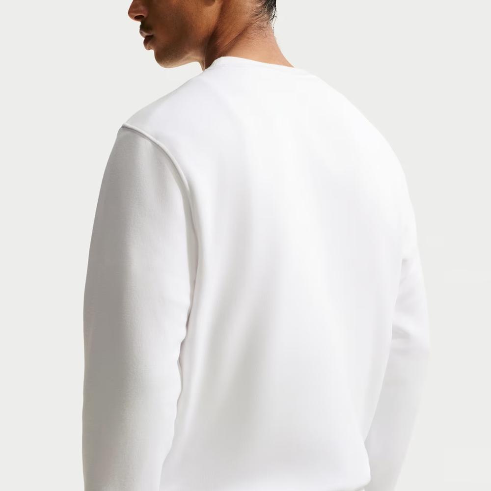 Bluza męska Nike Club French Terry Crew FN3886-100 - biała