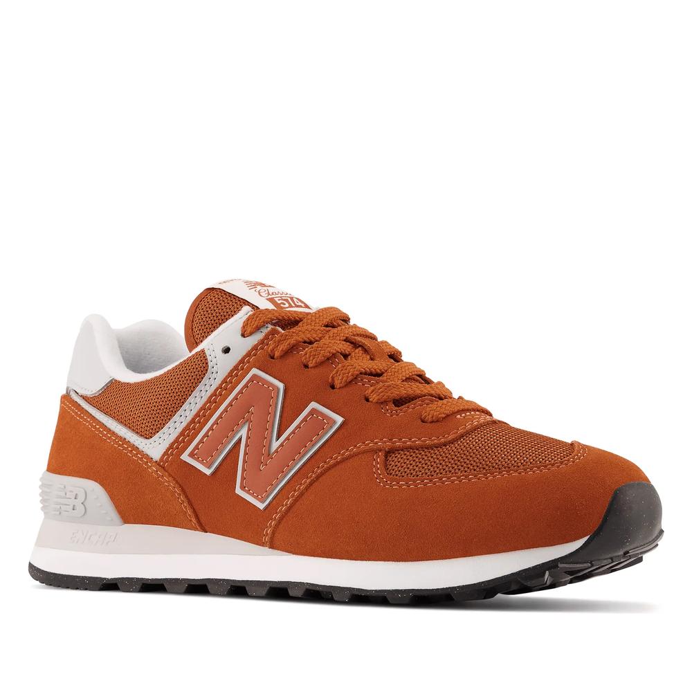 Buty New Balance U574CF2 - pomarańczowe