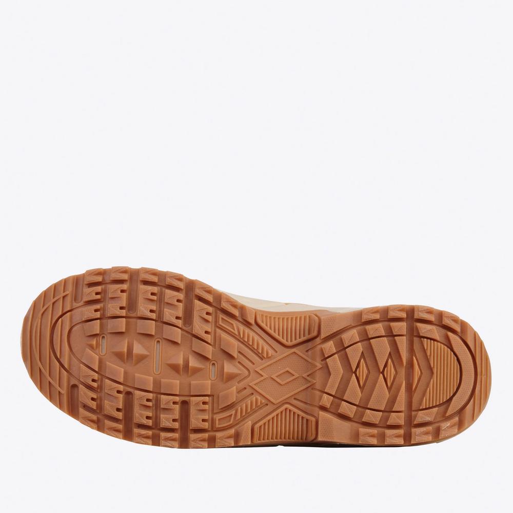 Buty męskie Lotto Evedal Mid 2400300U-7272 - brązowe