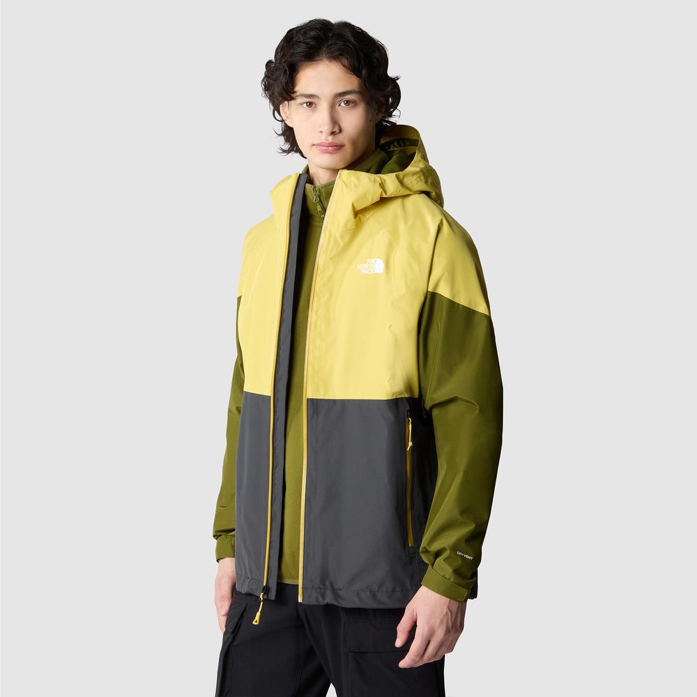 Kurtka The North Face Lightning 0A87GNYXO1 - żółto-szara