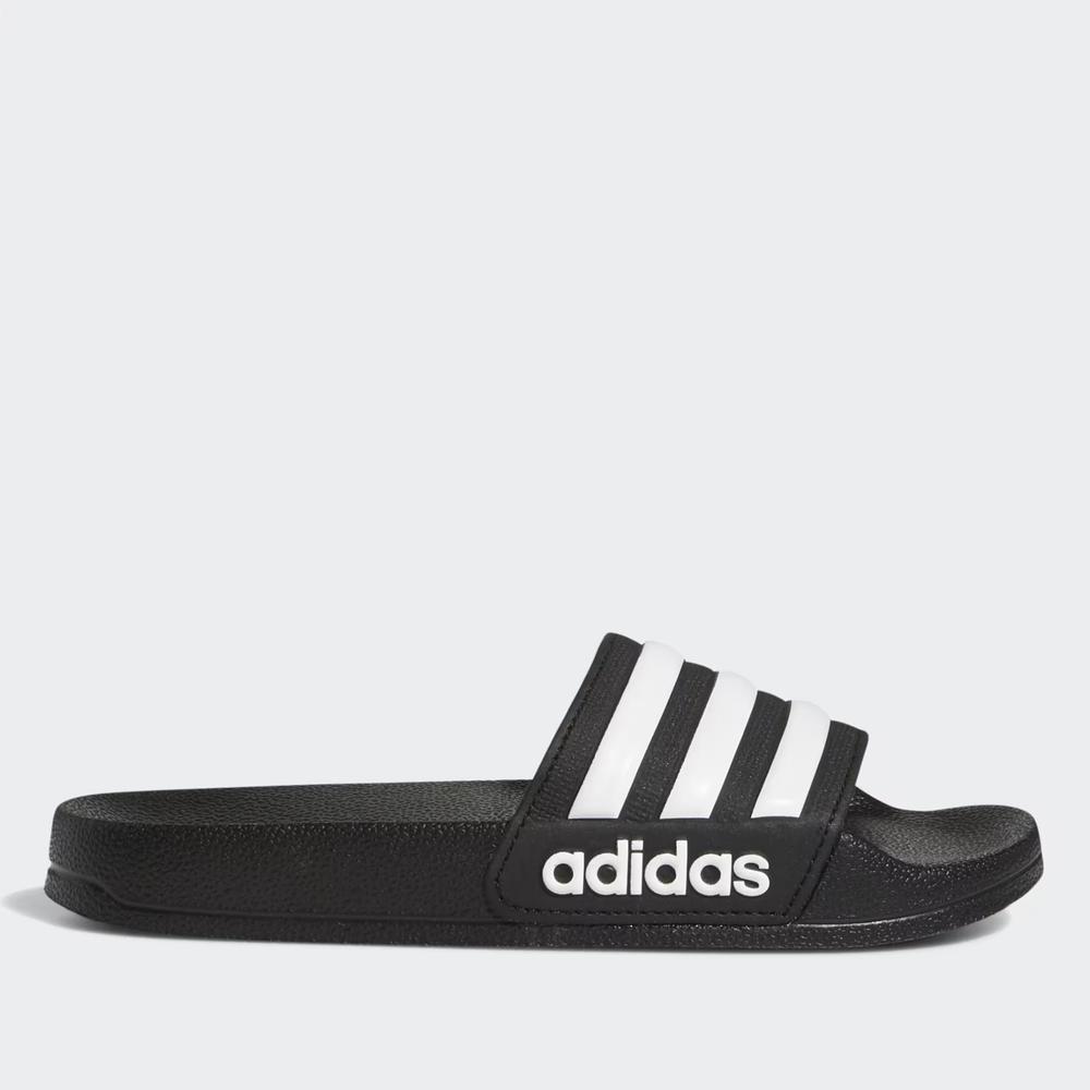 Klapki młodzieżowe adidas Adilette Cloudfoam G27625 - czarne