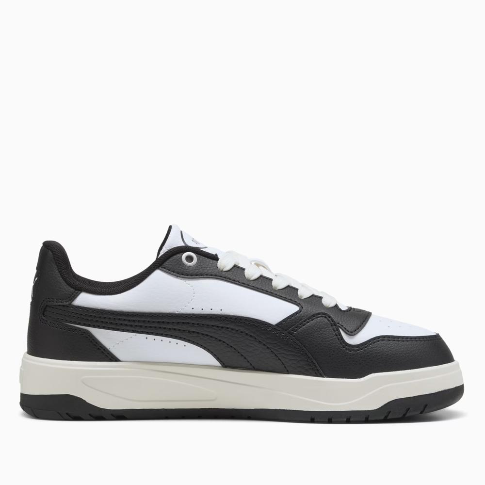 Buty unisex Puma Shuffle Tech 40715703 - biało-czarne