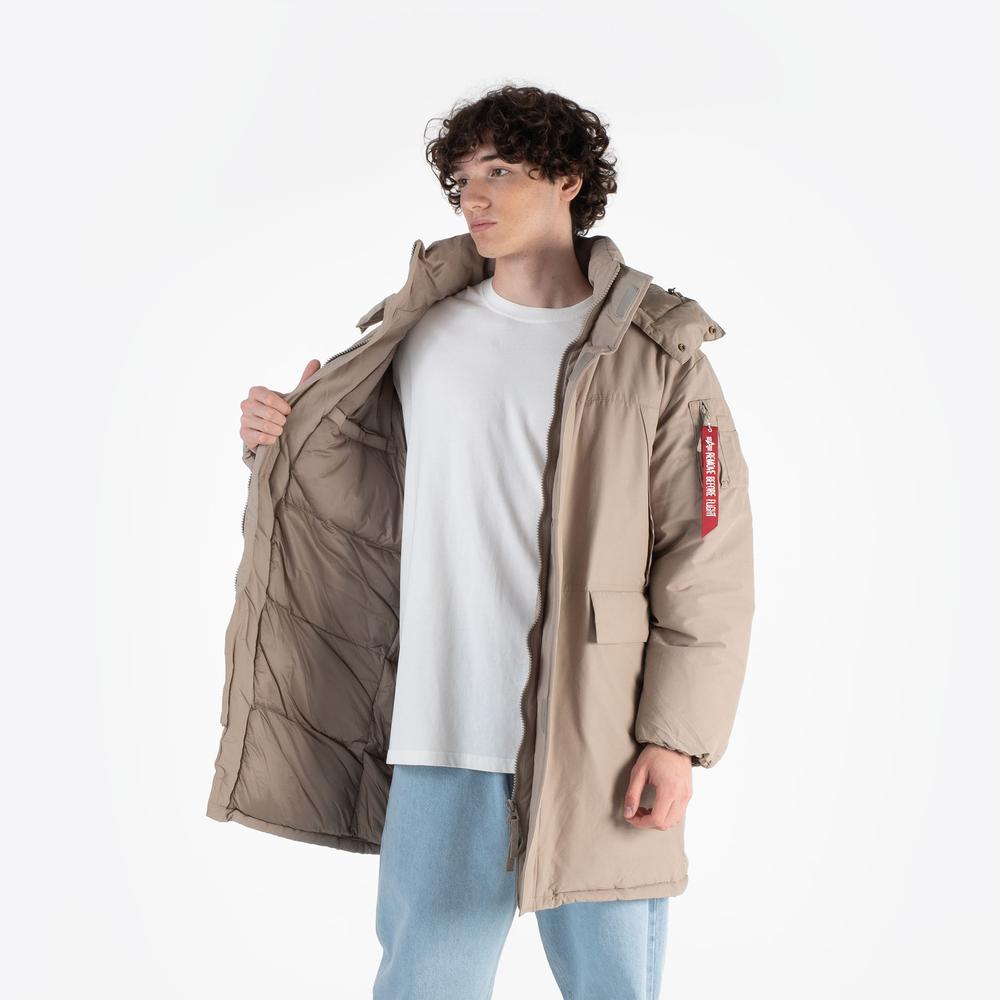 Kurtka Alpha Industries Puffer Parka 148124679 - beżowa