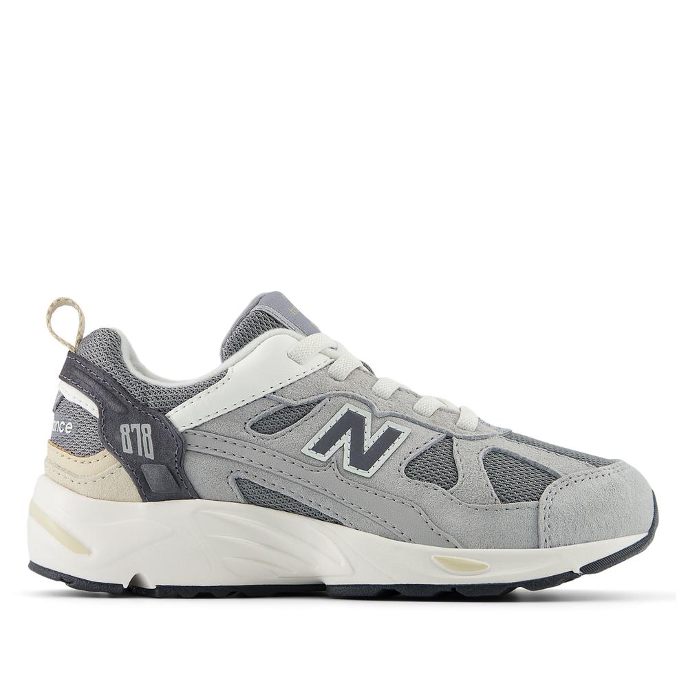 Buty młodzieżowe New Balance PV878GG1 - szare