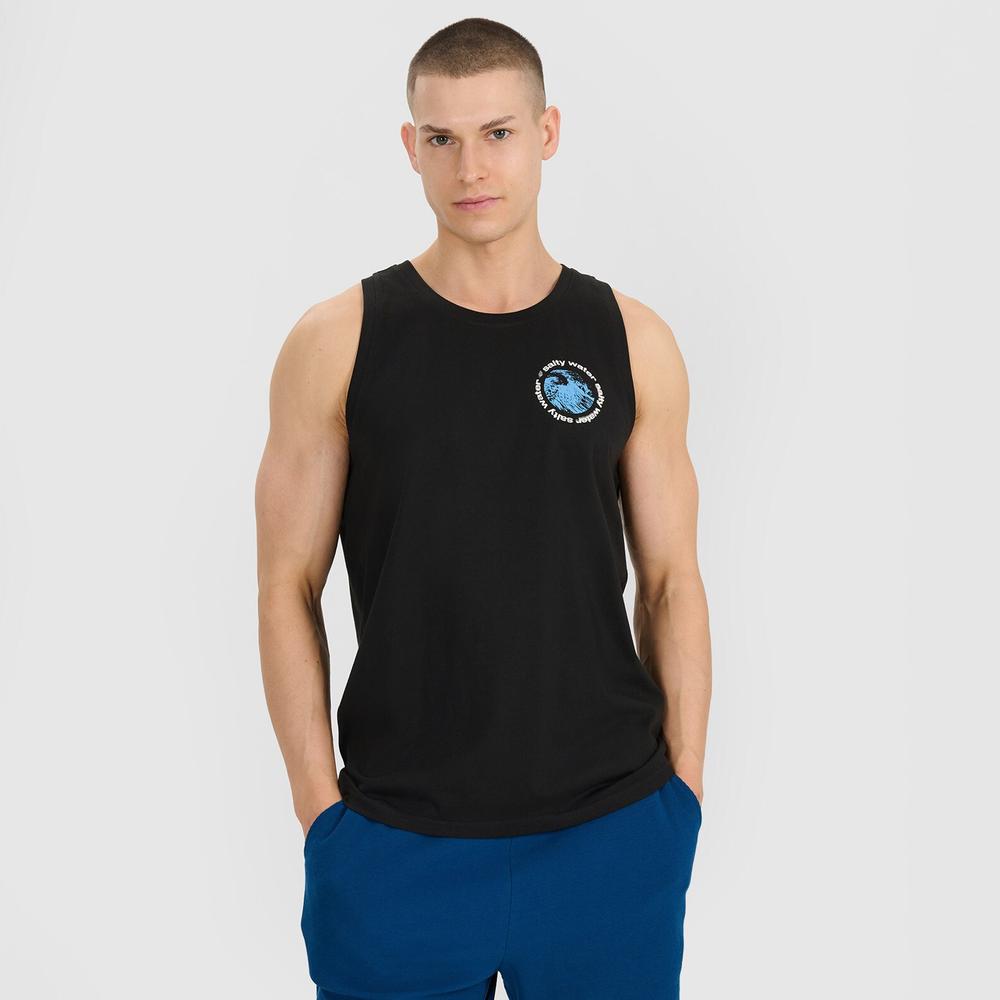 Koszulka męska 4F WSS25TSLEM12220S - czarna