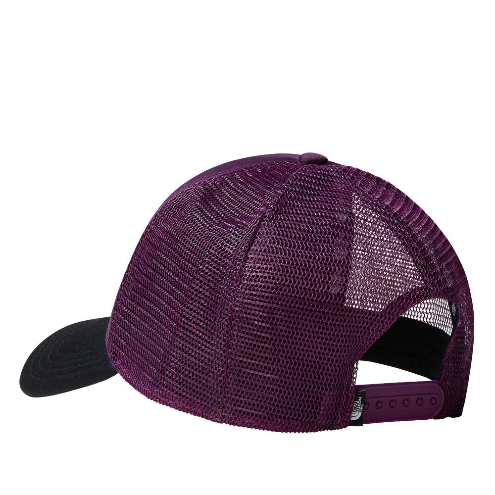 Czapka z daszkiem The North Face Logo Trucker 0A3FM3V6V1 - fioletowa