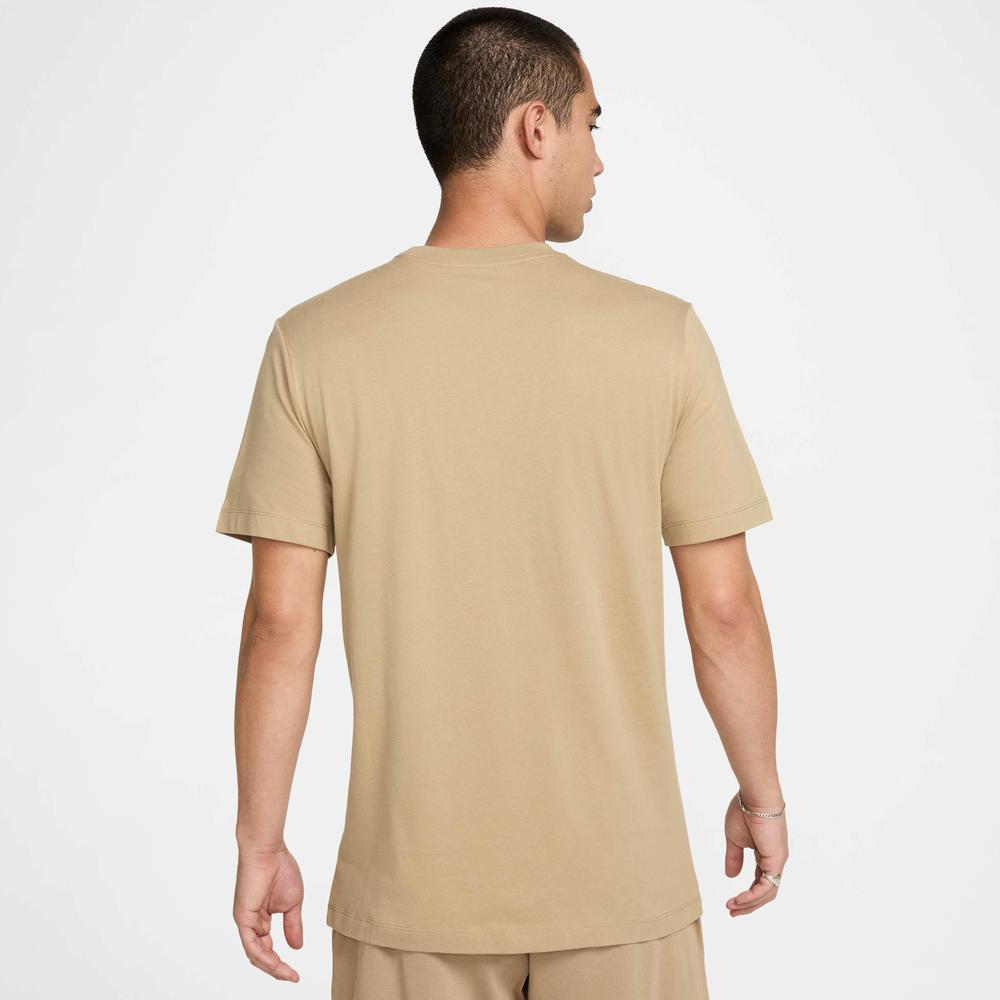 Koszulka męska Nike Sportswear Club AR4997-297 - beżowa