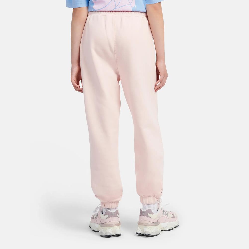 Spodnie dziecięce New Balance LAKG0058PIE - różowe