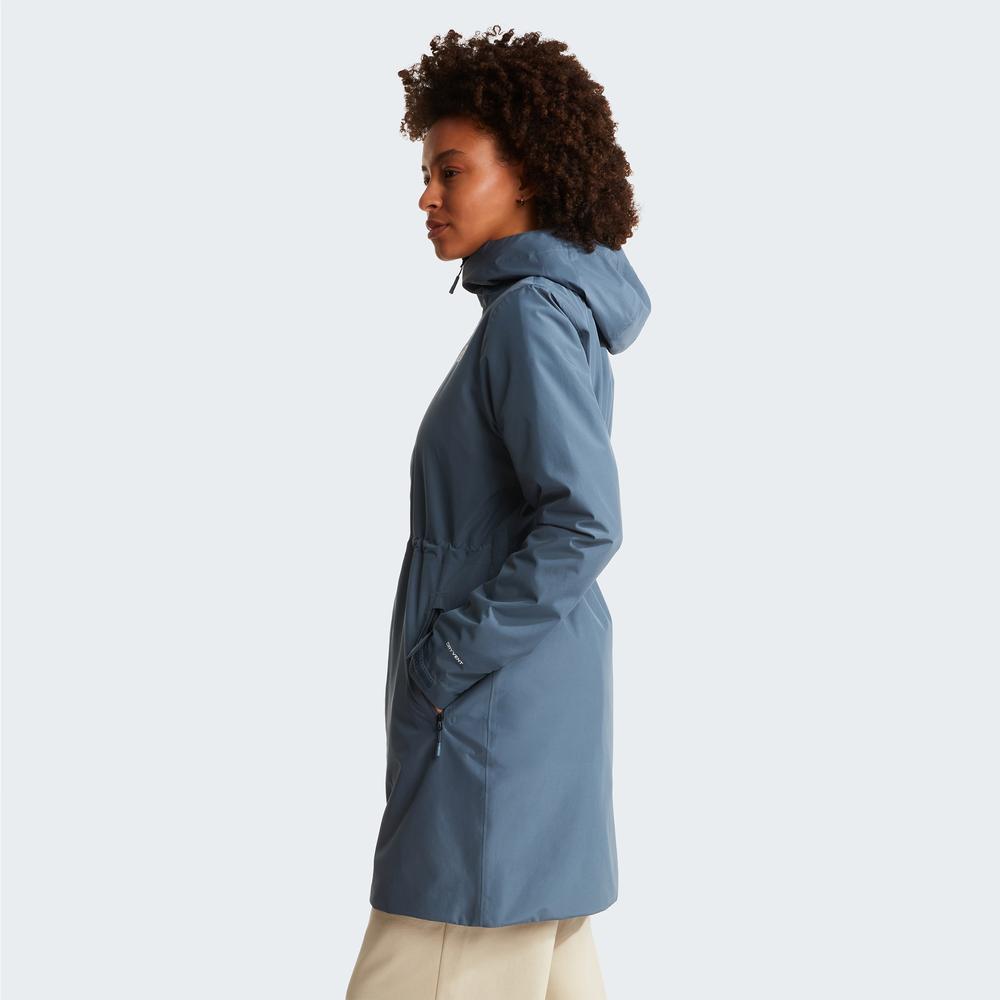 Kurtka damska The North Face DryVent Mono Bedretto 0A8G6Z0U31 - niebieskie