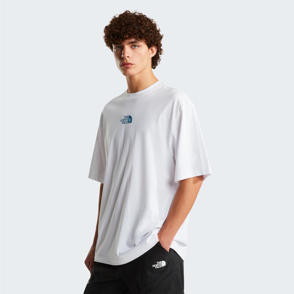 Koszulka męska The North Face Liquid 0A8G9UFN41 - biała