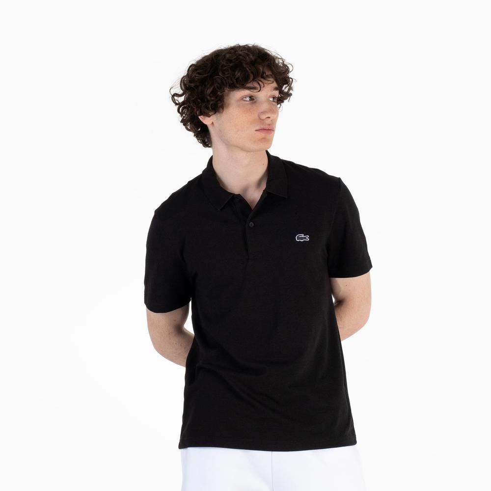 Koszulka Lacoste Regular Fit Cotton Blend Polo DH5522-031 - czarna