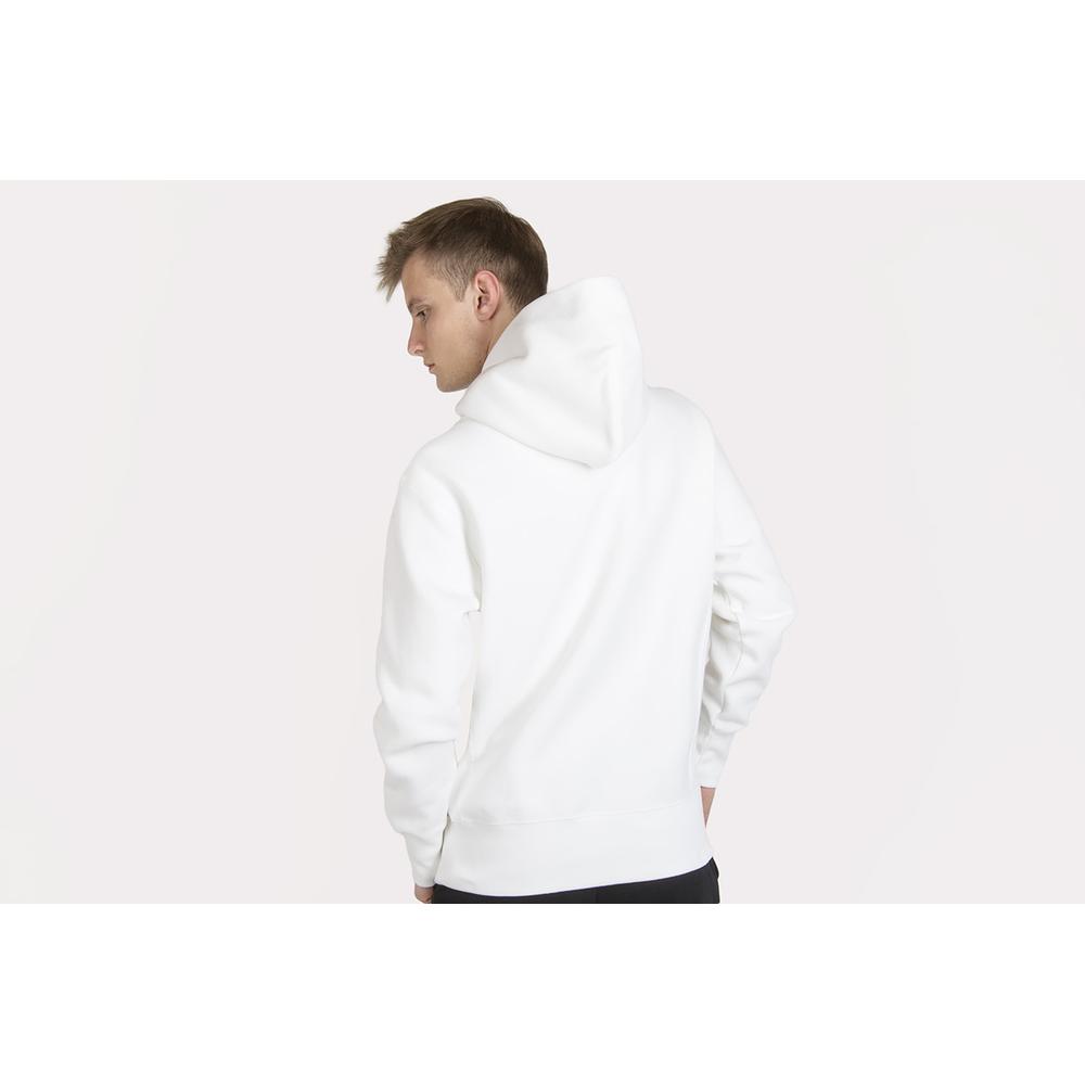 CHAMPION SCRIPT LOGO HOOD REVERSE > 215210-WW001