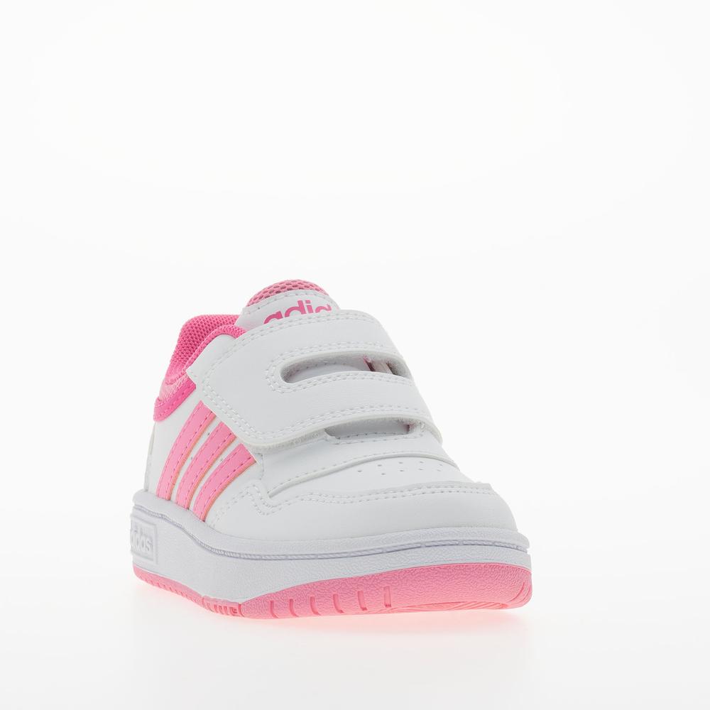 Buty dziecięce adidas Hoops 3.0 CF I IG3719 - białe