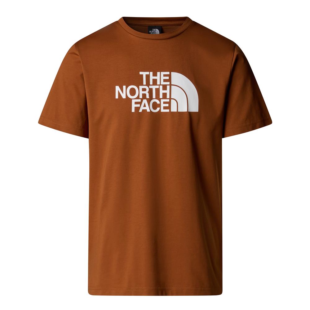 Koszulka męska The North Face Easy 0A8A6CBOE1 - brązowa