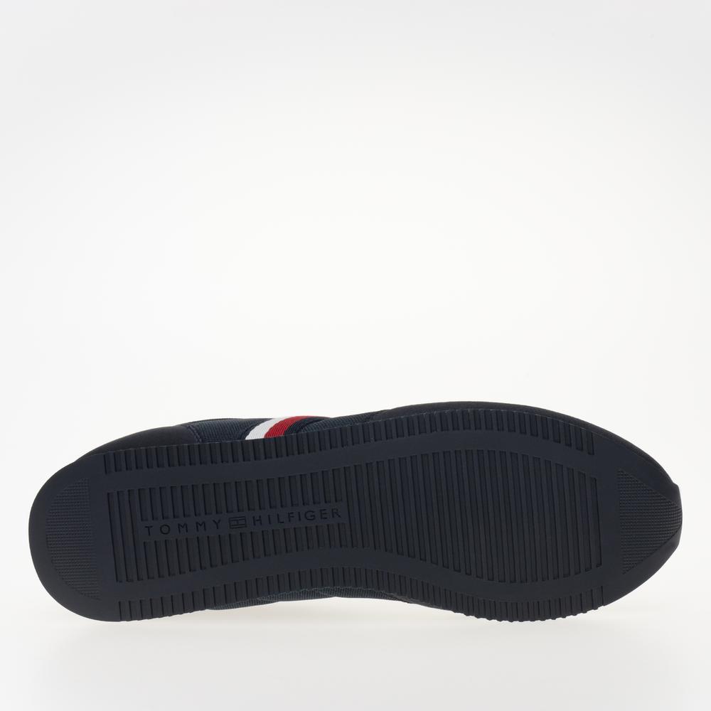 Buty Tommy Hilfiger LO Runner Mix FM0FM04958-DW5 - granatowe