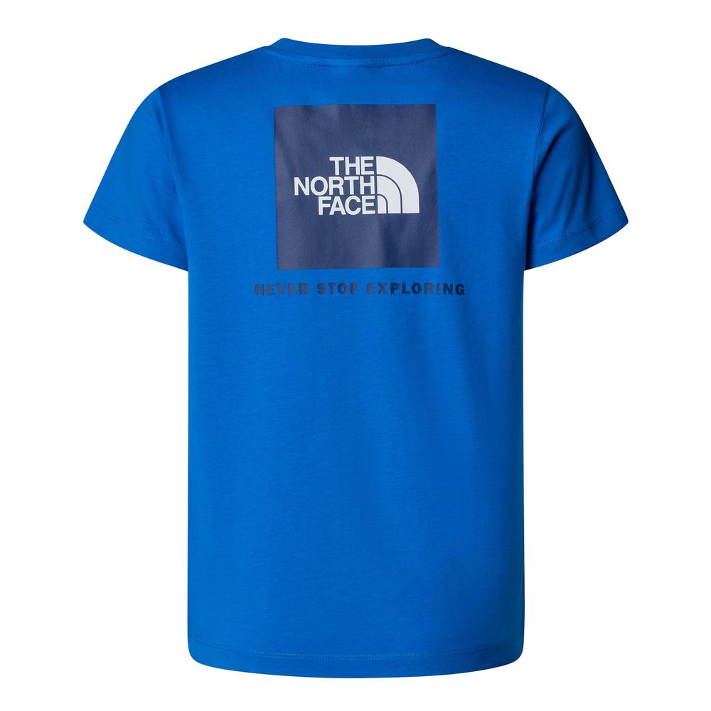 Koszulka dziecięca The North Face Redbox 0A89VT59J1 - granatowa