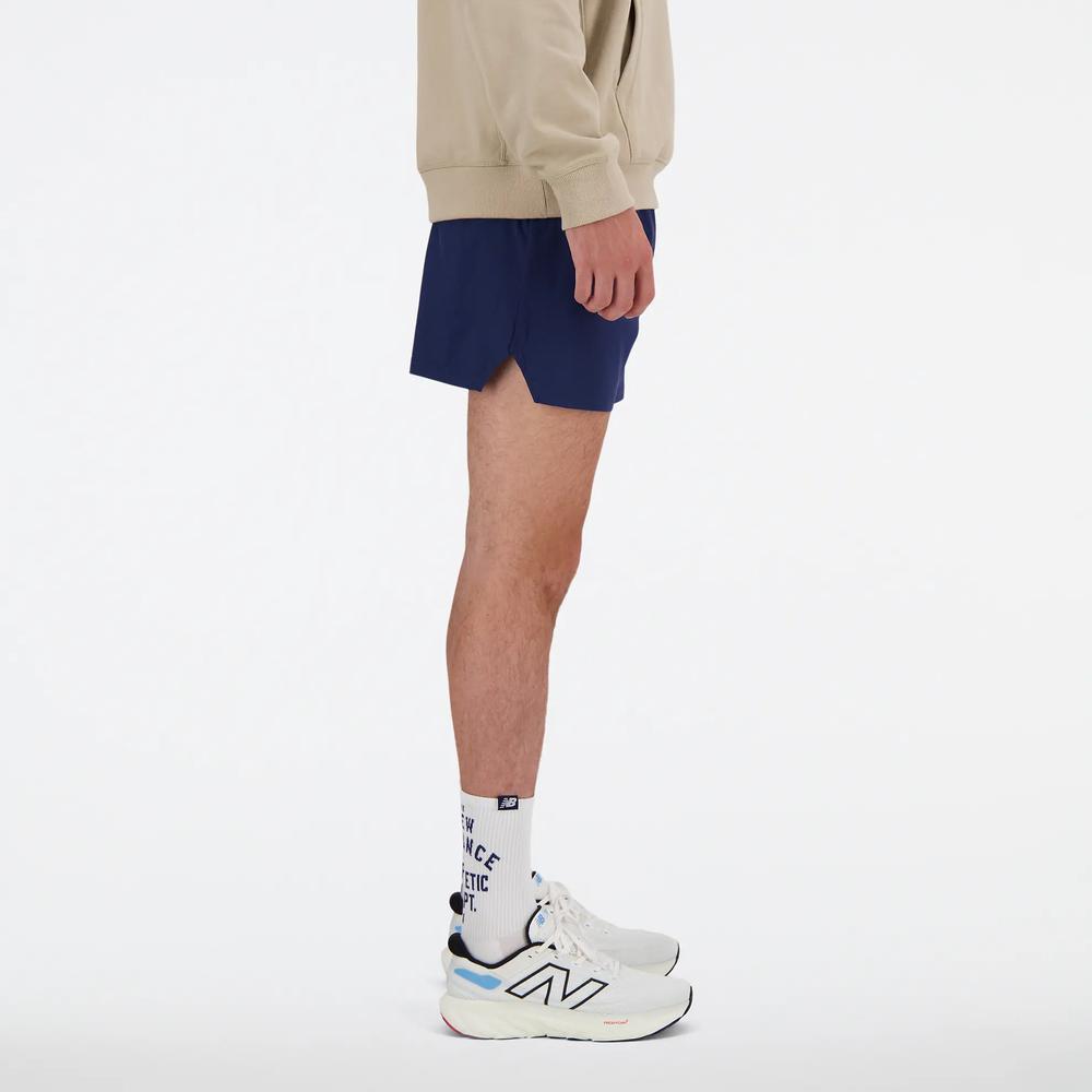 Spodenki męskie New Balance MS41286NNY - granatowe