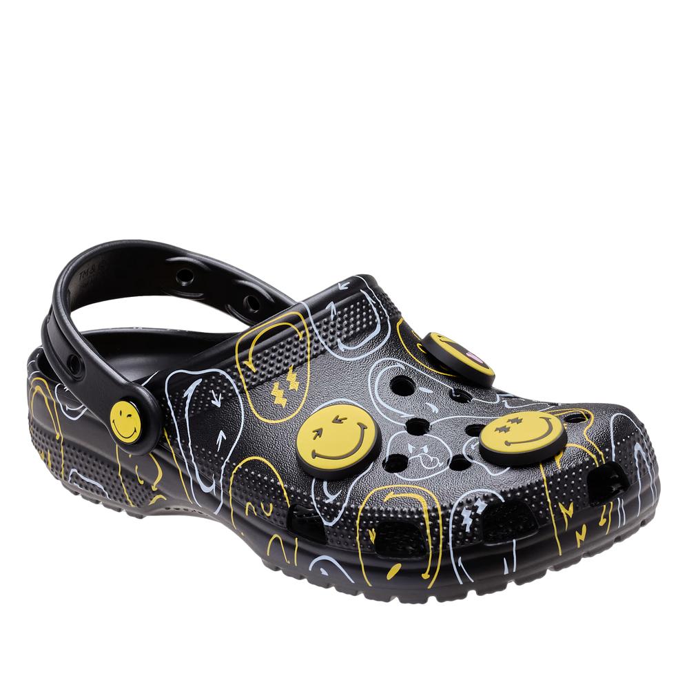 Klapki unisex SmileyWorld Classic Clog 211693-90H - czarne